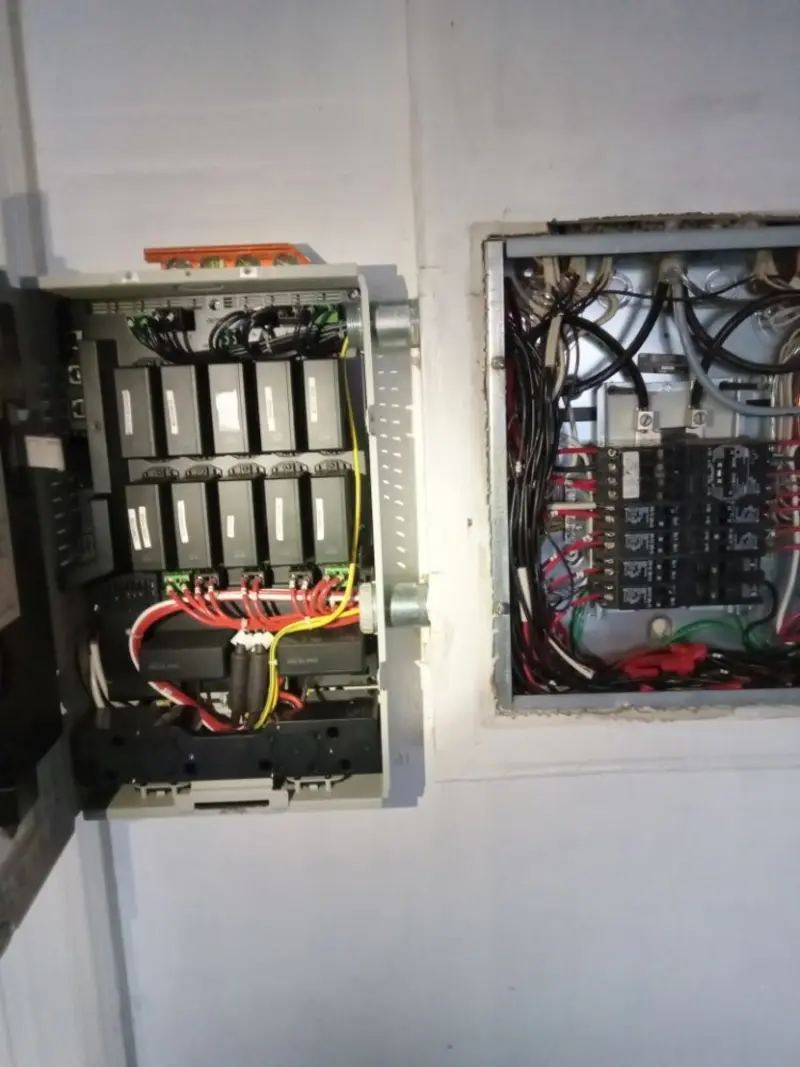 Electrical panel upgrade completed for Indoor Lighting Installation in Massapequa Park